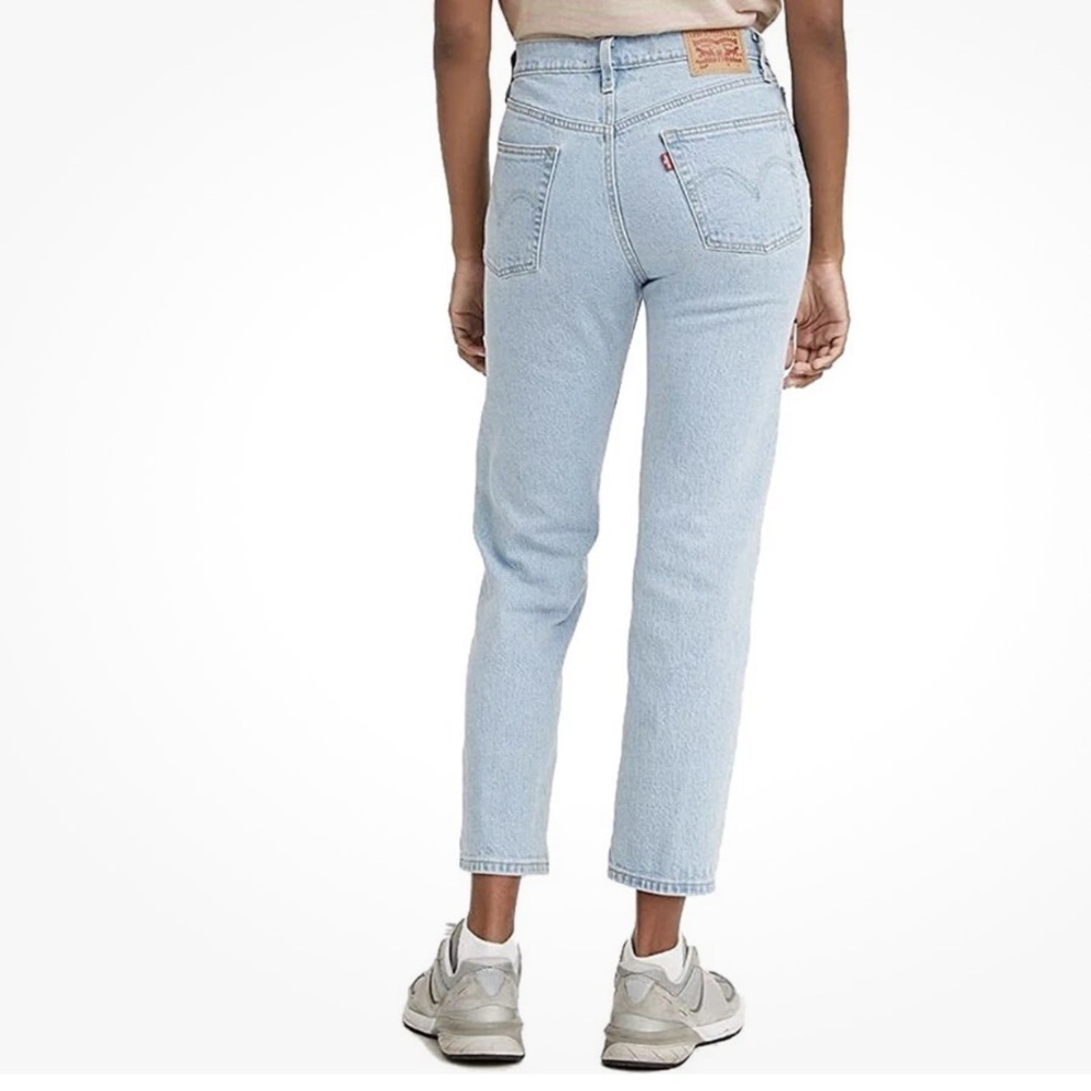 Levi's Women's 501 Crop Jeans Samba Blue - Size 32 - Picture 3 of 8